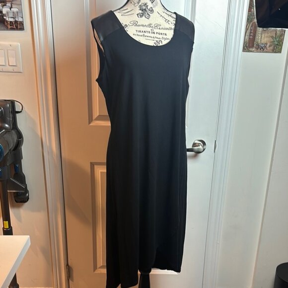 Lori M Collection XL Black Stretch Women’s Dress - Picture 1 of 6